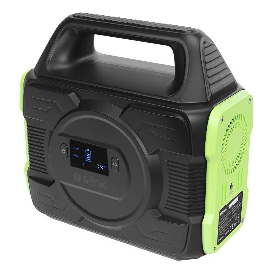 S-link OPS300 300W 80.000mAh 288Wh LED Lambalı Saf Sinüs Multi-Output LCD Taşınabilir Güç Kaynağı resmi