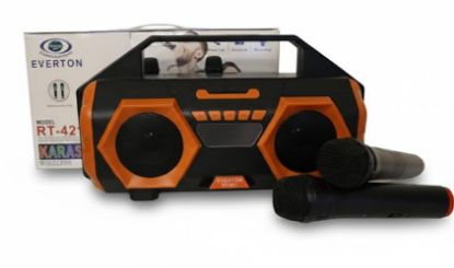 Everton RT-421 Bluetooth-USB-SD-FM Şarjlı  Nostaljik Radyo resmi