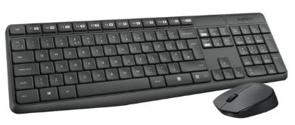 Logitech 920-007931 MK235 İngilizce Kablosuz Klavye & Mouse Seti  resmi