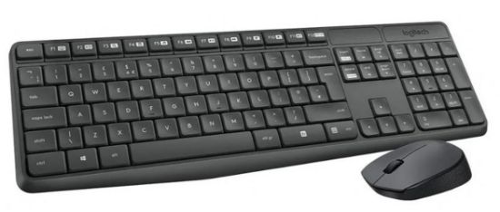 Logitech 920-007931 MK235 İngilizce Kablosuz Klavye & Mouse Seti  resmi