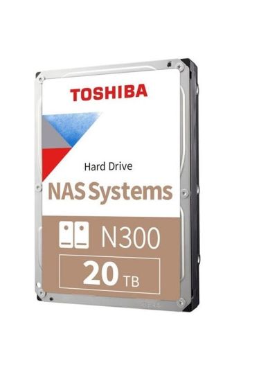Toshiba 20TB N300 HDWG62AUZSVA 7200RPM 512MB Sata3 6gbit/sn Nas Harddisk resmi