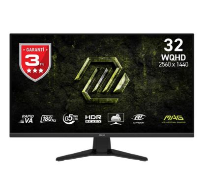 MSI 31.5" 325QF E18V 180Hz 0.5ms 2K 2560x1440 (WQHD) 16:9 Flat Rapid VA Adaptive-Sync Gaming Monitor resmi