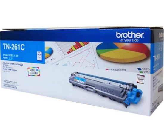 Brother TN-261C 1.400 Sayfa Cyan Mavi Toner HL-3150/3170 MFC-9140/9330 resmi