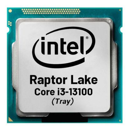 Intel Raptor Lake I3 13100 TRAY 3.40GHZ ~ 4.50GHZ 12MB 1700P Kutusuz İşlemci resmi