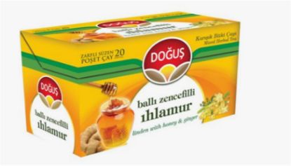 Doğuş Ballı Zencefilli Ihlamur Bitki Çayı 20x1,5 gr resmi