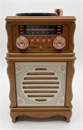 Everton Rt-381  Bluetooth Fm/Usb/Tf/Aux Şarjlı Nostaljik Radyo resmi