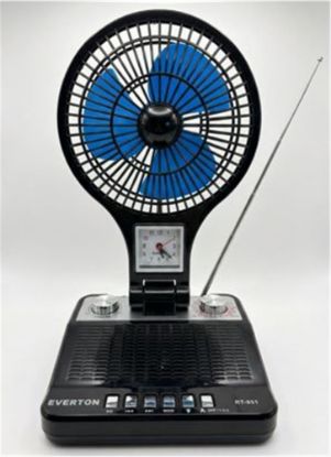 EVERTON RT-951  Bluetooth Fm/Usb/Tf/Aux Şarjlı, Fanlı  Nostaljik Radyo resmi