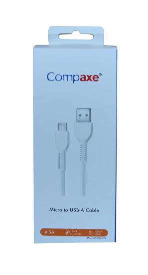 Compaxe CTK-STU Usb To Type C3 Amper (Küçük Kutulu) Kablo resmi