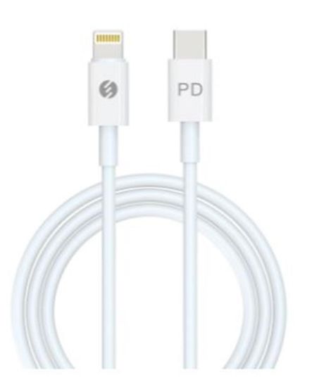S-link IP-SW21 TypeC to Lightning C94 Lisanslı PD Hızlı Data + Şarj Kablosu resmi