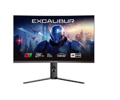 Casper 31.5" Excalibur M.E315QVC-C 2K QHD 180HZ 1MS PİVOT Curved 2xHdmi 2xDp Oyuncu Monitörü resmi
