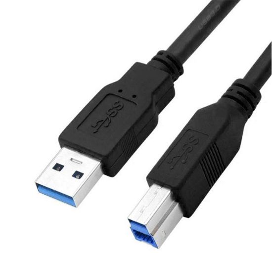 Dark"DK-CB-USB3PRNL150" USB 3.0 1.5m Printer Kablosu (USB3.0 A Tip Erkek / B Tip Erkek) resmi