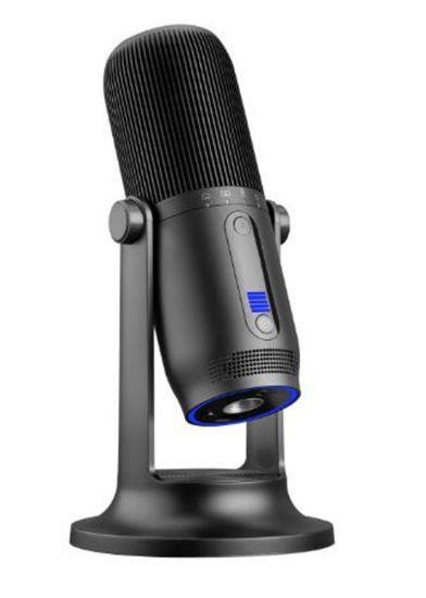 Thronmax M2 MDRILL ONE Siyah USB 48Khz 16Bit HD Stüdyo 4Tip Kayıt RGB 3,5mm Led Type-C Mikrofon resmi