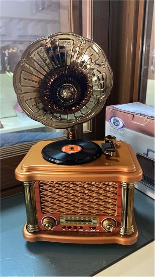 Everton Rt-586  Bluetooth Fm/Usb/Tf/Aux  Şarjlı Nostaljik Radyo resmi