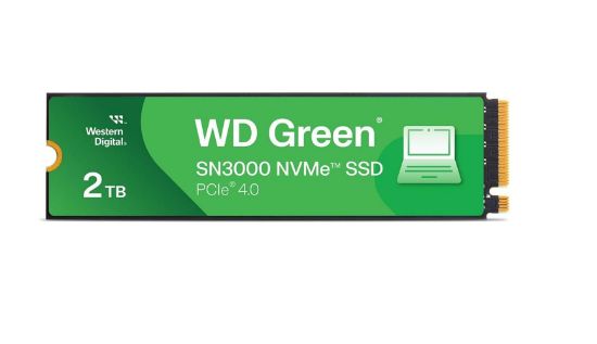 Wd 2TB Green SN3000 M.2 NVMe 5.000 MB/4.000 MB WDS200T4G0E Ssd Disk resmi