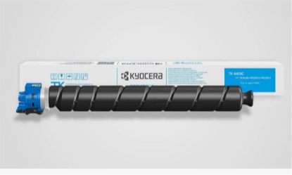 Kyocera TK-8455C Cyan Mavi Orjinal Fotokopi Toneri TASKalfa MZ2501ci / MZ3501ci 12.000 Sayfa resmi