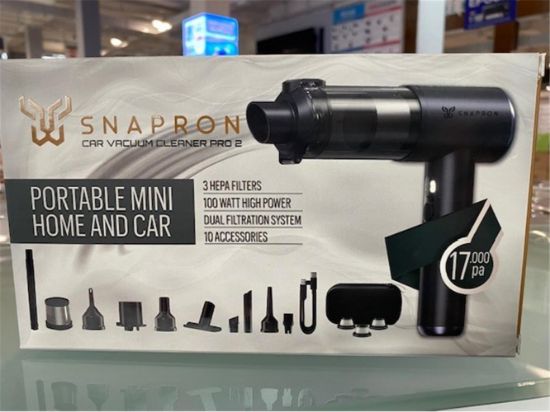 Snapron SNV-3001 17000PA 2000Mah 15in1 Güçlü Vakum Ve Üflemeli Şarjlı Katlanabilir Araç Süpürgesi  resmi