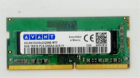 Avant DDR4 8GB 3200MHZ SODIMM Notebook Ram resmi