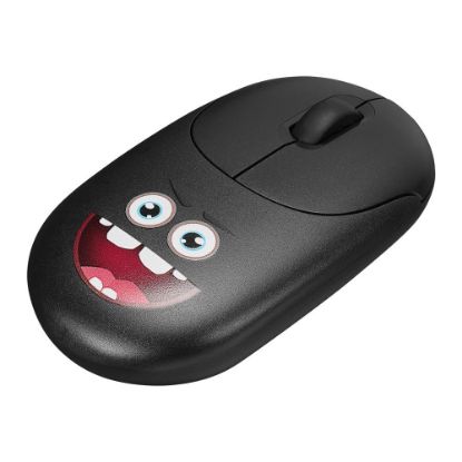 Everest SM-26 FASHION 2.4Ghz Siyah Kabartmalı Kablosuz Mouse resmi