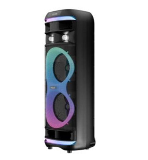 Mikado MD-64BT 60W 1 Adet Kablosuz Mikrofonlu USB+TF+TWS+AUX+BT Destekli Siyah Ses Sistemi resmi