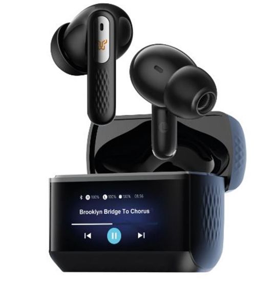 Snapron SNK-9002 Siyah Led Ekran Kablosuz Bluetooth 5.4 Kulak İçi Kulaklık (ENC Mıc/ANC Gameıng) resmi