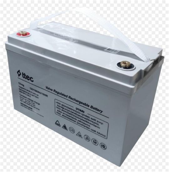 Ttec 12V 100Ah Bakımsız Jell Akü(TSS) resmi