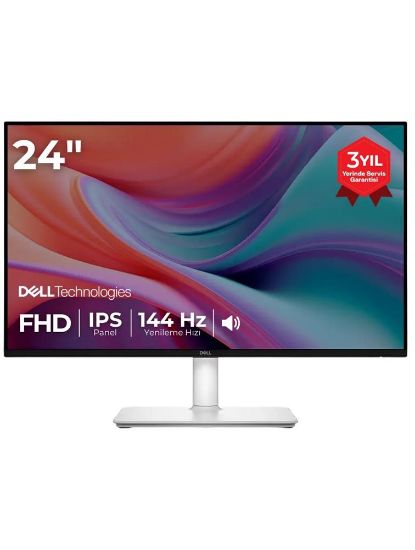 Dell 24" Plus S2425HSM 1920X1080 Fhd 144Hz 1ms HDMI Freesync Pivot Profesyonel IPS Monitör resmi